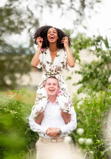 Save the date photo of Danielle Ruiz and Robert Ellis